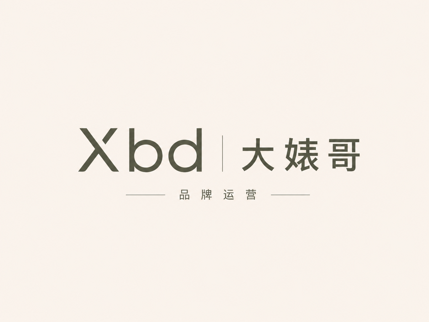 Xbd 品牌运营 Logo